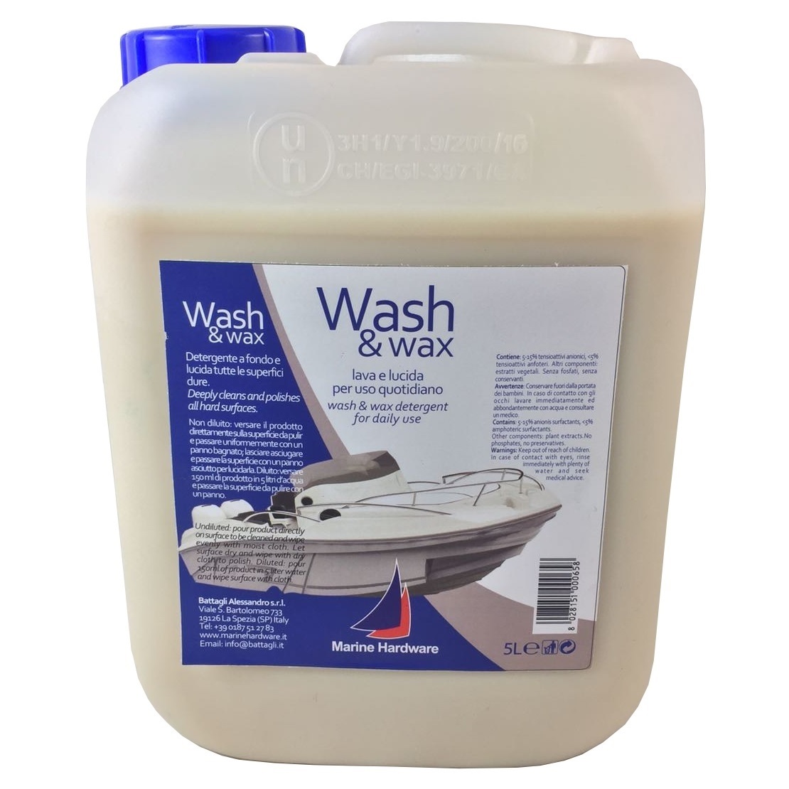 STRONG WASH&WAX LAVA E INCERA