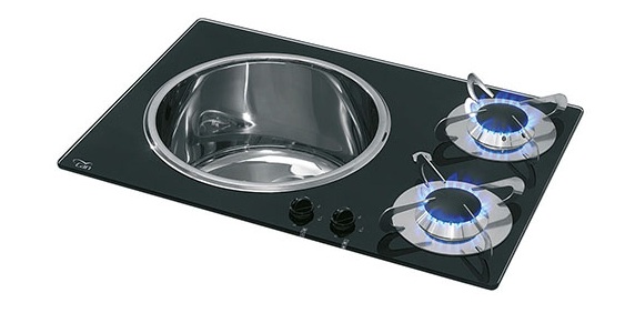 PIANO COTTURA CRYSTAL CON LAVELLO 