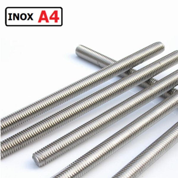 BARRA FILETTATA INOX AISI 316 da 1
