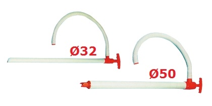 POMPE DI SENTINA MANUALI CON TUBO 