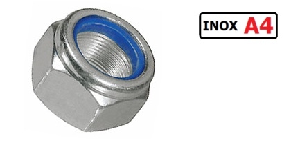 DADI AUTOBLOCCANTI INOX AISI 316 A4