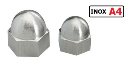DADI CIECHI INOX AISI 316 A4