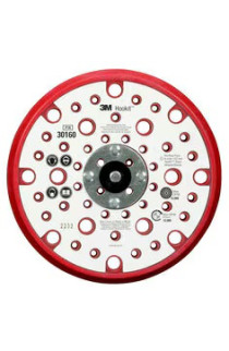 PLATORELLO SOTTILE 3M HOOKIT ROSSO