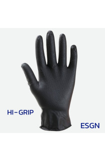 GUANTI 774 DIAMANTATI NERI IN NITRILE