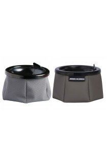 POSACENERE ANTIVENTO CON ANELLO BLACK