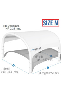 TENDALINO GONFIABILE DECKTENT M