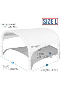 TENDALINO GONFIABILE DECKTENT L