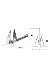 ANCORA TIPO DANFORTH INOX