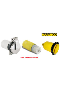 MARINCO PRESE E SPINE TRIFASE 4 FILI 63A