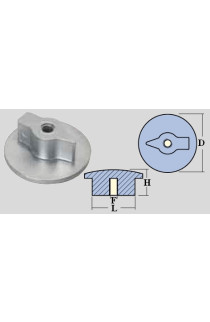 ANODO PIASTRINA ZF