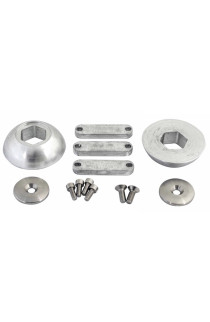 KIT ANODI ELICA QUICK BTR185/250 ALLUMINIO