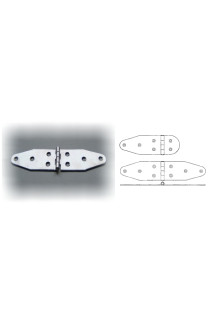 CERNIERE INOX SAGOMATE LUNGHE 1,5MM
