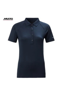 POLO MUSTO DONNA EVO CREW SUNBLOCK NAVY