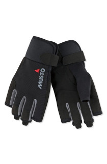 MUSTO GUANTO VELA ESSENTIAL DITA CORTE BLACK