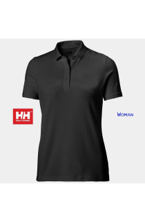 POLO HH WOMEN CREWLINE FLAG BLACK