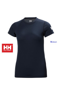 HELLY HANSEN TECH T-SHIRT DONNA BLUNAVY