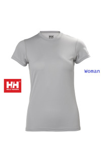 HELLY HANSEN TECH T-SHIRT DONNA 2.0 GREY FOG