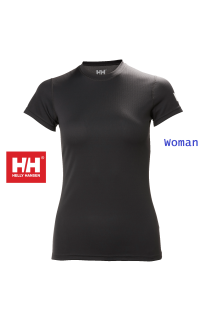 HELLY HANSEN TECH T-SHIRT DONNA EBONY