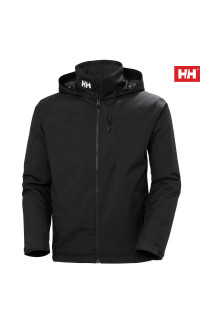 HH CREW HOODED MIDLAYER JKT 2.0 BLACK