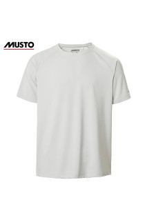 T-SHIRT UOMO MUSTO EVO CREW SUNBLOCK PLATINUM