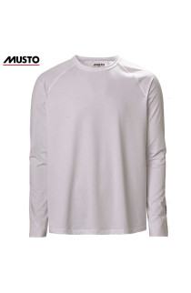 T-SHIRT MUSTO UOMO MANICA LUNGA SUNBLOCK PLATINUM