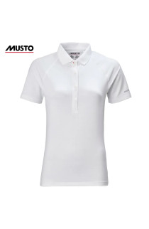 POLO MUSTO DONNA EVO CREW SUNBLOCK WHITE