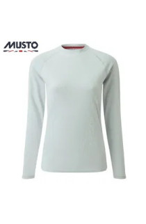 T-SHIRT MUSTO DONNA MANICA LUNGA SUNBLOCK PLATINUM
