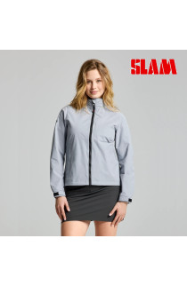 GIACCA SLAM DONNA CREW HOODED JACKET 2.0 ALUMINIUM