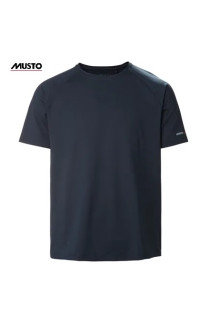 T-SHIRT UOMO MUSTO EVO CREW SUNBLOCK NAVY