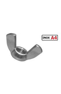 DADI AD ALETTE INOX AISI 316