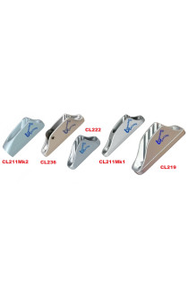 STROZZATORI CLAMCLEAT ALUMINIUM SILVER