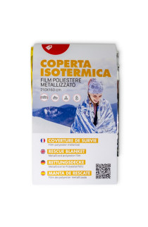 COPERTA ISOTERMICA ORO/ARGENTO