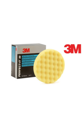 TAMPONE DI LUCIDATURA 3M GIALLO ONDULATO