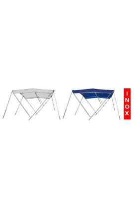 CAPOTTINA ROYAL 3 ARCHI INOX