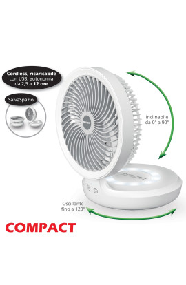 VENTILATORE COMPACT CORDLESS