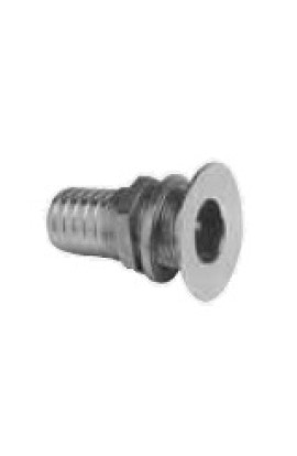 SCARICO A POZZETTO INOX CON PORTAGOMMA