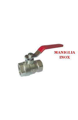 VALVOLA A SFERA FF LEVA INOX