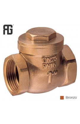VALVOLA A CLAPET IN BRONZO