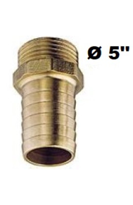 PORTA GOMMA OTTONE MASCHIO 5''