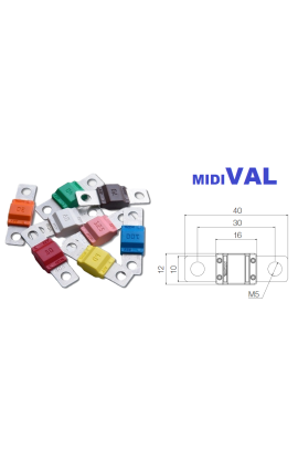 FUSIBILI LAMELLARI MIDIVAL
