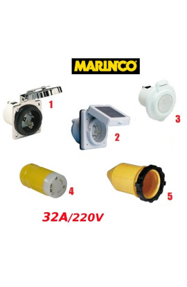 MARINCO PRESE E SPINE TRIPOLARI 32A