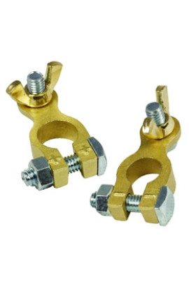 COPPIA MORSETTI BATTERIA STANDARD