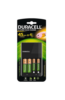 CARICABATTERIE DURACELL CEF14