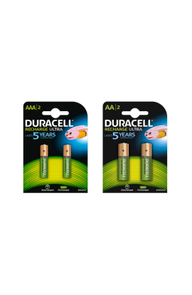 BATTERIE RICARICABILI DURACELL