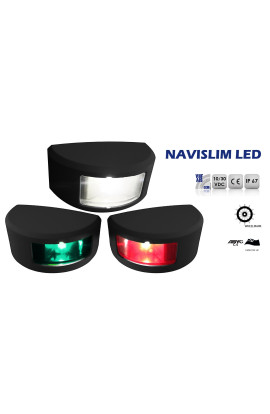 FANALI NAVISLIM VERTICALI BLACK