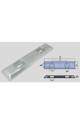 PIASTRA SEALINE CON INSERTO ACCIAIO