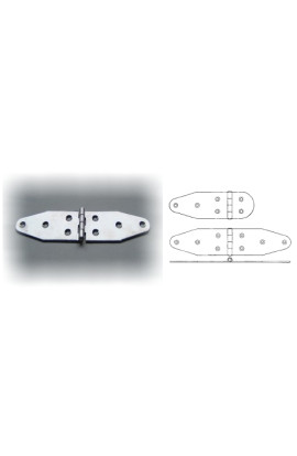 CERNIERE INOX SAGOMATE LUNGHE 1,5MM