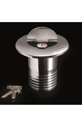 TAPPI IMBARCO CROMATI DRITTI CON CHIAVE