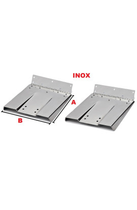 COPPIA PIASTRE FLAPS INOX PERFORMANCE