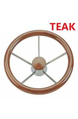 VOLANTE CON IMPUGNATURA TEAK